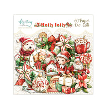 Charger l&#39;image dans la galerie, Découpes en papier - Holly Jolly, 60 pièces (MT-HOL-LSC)

