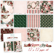 Charger l'image dans la galerie, 12x12 Paper Set Season of Joy Mintay Papers MT-SOJ-07 preview
