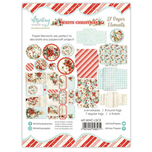 Charger l'image dans la galerie, Sachet 27 Paper Elements "White Christmas" - Mintay (MT-WHC-LSCE)
