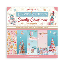 Charger l&#39;image dans la galerie, &quot;Candy Christmas&quot; Bloc Papier Scrap 10 feuilles cm 30,5x30,5 (SBBL173)
