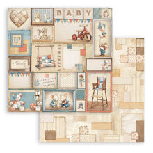 Charger l'image dans la galerie, Mini Bloc "Baby" 20x20 cm - 6 Feuilles - Stamperia (SBBMS001)
