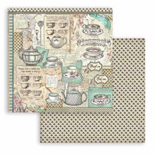 Charger l&#39;image dans la galerie, bloc Papier Scrap double Face 10 feuilles 20.3X20.3 &quot; Alice in Wonderland &quot; (SBBS01)
