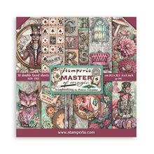 Charger l&#39;image dans la galerie, Scrapbooking Small Pad 10 sheets cm 20,3X20,3 (8&quot;X8&quot;) - Master of Magic SBBS122
