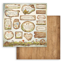 Charger l&#39;image dans la galerie, Bloc Papier Double Face 10 feuilles -cm 30,5x30,5 (12&quot;x12&quot;) &quot;Hidden Grove&quot; (SBBL168)
