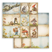 Charger l&#39;image dans la galerie, Bloc Papier Double Face 10 feuilles -cm 30,5x30,5 (12&quot;x12&quot;) &quot;Hidden Grove&quot; (SBBL168)
