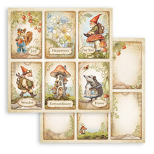 Charger l&#39;image dans la galerie, Bloc Papier Double Face 10 feuilles -cm 30,5x30,5 (12&quot;x12&quot;) &quot;Hidden Grove&quot; (SBBL168)

