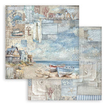 Charger l&#39;image dans la galerie, Bloc Papier Double Face 30.5x30.5 cm &quot;Silent Sea&quot; (SBBL169)
