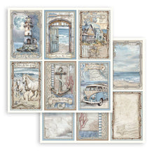Charger l&#39;image dans la galerie, Bloc Papier Double Face 30.5x30.5 cm &quot;Silent Sea&quot; (SBBL169)
