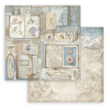 Charger l&#39;image dans la galerie, Bloc Papier Double Face 30.5x30.5 cm &quot;Silent Sea&quot; (SBBL169)
