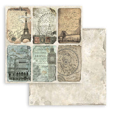 Charger l&#39;image dans la galerie, Bloc Papier Double Face 20,3X20,3 cm &quot;Around the World&quot; (SBBS12)
