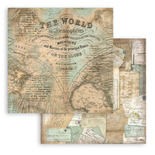 Charger l&#39;image dans la galerie, Bloc Papier Double Face 20,3X20,3 cm &quot;Around the World&quot; (SBBS12)
