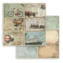 Charger l&#39;image dans la galerie, Bloc Papier Double Face 20,3X20,3 cm &quot;Around the World&quot; (SBBS12)
