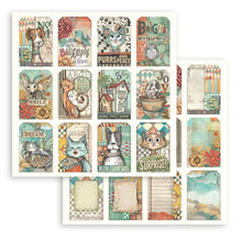 Charger l'image dans la galerie, Bloc papiers 20x20cm "Furry Friends" - SBBS132 - Stamperia
