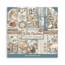 Charger l'image dans la galerie, Bloc Papier White Christmas 20x20 - Stamperia SBBS146 - couverture
