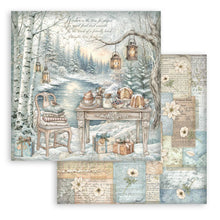 Charger l'image dans la galerie, Bloc Papier White Christmas 20x20 - Stamperia SBBS146

