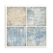 Charger l&#39;image dans la galerie, Bloc Papier simple Face 20,3X20,3 cm &quot;Silent Sea&quot; (SBBSXB12)
