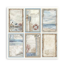 Charger l&#39;image dans la galerie, Bloc Papier simple Face 20,3X20,3 cm &quot;Silent Sea&quot; (SBBSXB12)
