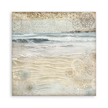 Charger l&#39;image dans la galerie, Bloc Papier simple Face 20,3X20,3 cm &quot;Silent Sea&quot; (SBBSXB12)
