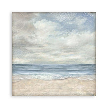 Charger l&#39;image dans la galerie, Bloc Papier simple Face 20,3X20,3 cm &quot;Silent Sea&quot; (SBBSXB12)
