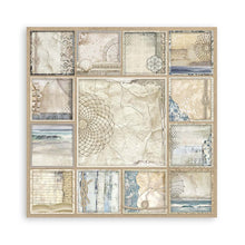 Charger l&#39;image dans la galerie, Bloc Papier simple Face 20,3X20,3 cm &quot;Silent Sea&quot; (SBBSXB12)
