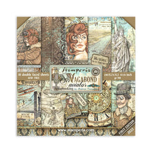 Charger l'image dans la galerie, Bloc Papier 15x15 cm Sir Vagabond Aviator - Stamperia

