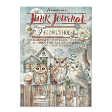 Charger l&#39;image dans la galerie, junk journal, découpes, fonds - &quot;The owl&#39;s house &quot; (SBJK02)
