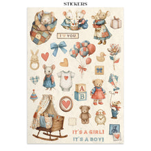 Charger l'image dans la galerie, Junk Journal "Baby" de la collection Family - Stamperia (SBJK12)
