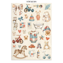 Charger l'image dans la galerie, Junk Journal "Baby" de la collection Family - Stamperia (SBJK12)
