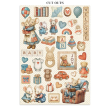 Charger l'image dans la galerie, Junk Journal "Baby" de la collection Family - Stamperia (SBJK12)
