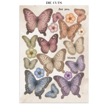 Charger l'image dans la galerie, Planche de die cuts Flowers and Poems de Stamperia
