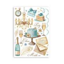 Charger l&#39;image dans la galerie, Washi Album 8 feuilles A5 - Masquerade SBW15
