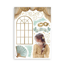 Charger l&#39;image dans la galerie, Washi Album 8 feuilles A5 - Masquerade SBW15
