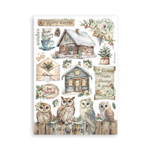 Charger l&#39;image dans la galerie, Washi-Pad - &quot;The Olwl&#39;s house&quot; A5 de Stamperia  (SBW23)
