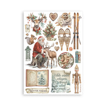 Charger l&#39;image dans la galerie, Washi-Pad - &quot;The Olwl&#39;s house&quot; A5 de Stamperia  (SBW23)
