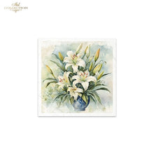 Charger l'image dans la galerie, Bouquet fleuri mini papier de riz RSM143
