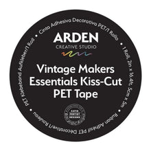 Charger l&#39;image dans la galerie, Ruban adhésif PET Vintage Makers Kiss-Cut Essentials (5 cm x 5 m) (ACSCT0004)
