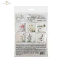 Charger l'image dans la galerie, Fleurs des champs mini papier de riz RSM175
