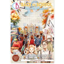 Charger l&#39;image dans la galerie, Book &quot;Back to School&quot;  A4 de Ciao Bella(CBB012)

