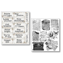 Charger l'image dans la galerie, Stickers Mixed Media Lithographs - étiquettes typographiques vintage
