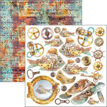 Charger l'image dans la galerie, Fussy Cut Pad 6x6 "Coral Reef" - CBQE078 - Ciao Bella
