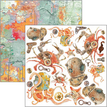 Charger l'image dans la galerie, Fussy Cut Pad 6x6 "Coral Reef" - CBQE078 - Ciao Bella
