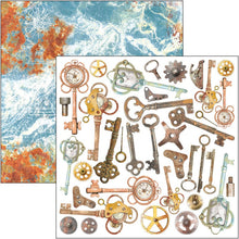 Charger l'image dans la galerie, Fussy Cut Pad 6x6 "Coral Reef" - CBQE078 - Ciao Bella
