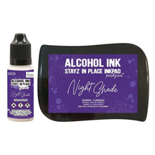 Charger l&#39;image dans la galerie, Stayz in Place Alcohol Ink Pearlescent Night Shade Pad+Reinker (CO728183)

