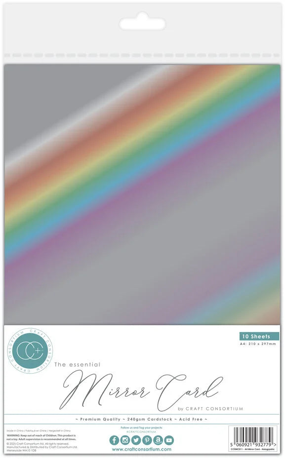 The Essential Mirror Card A4 Holographic (10pcs) (CCEMC011)
