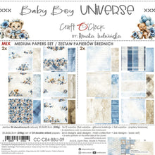 Charger l'image dans la galerie, Bloc 20x20 Baby Boy Universe - Craft O'Clock
