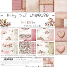Charger l'image dans la galerie, Bloc 20x20 "Baby Girl Universe" - Craft O'Clock (CC-C83-BGU-09)
