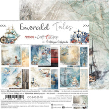 Charger l&#39;image dans la galerie, Ensemble de papiers Emerald Tales 6 x 6 pouces (CC-F40-ET-10)
