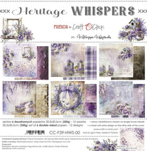 Charger l&#39;image dans la galerie, Heritage Whispers 12x12 Inch Paper Set (CC-F39-HWS-00)
