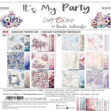 Charger l&#39;image dans la galerie, It&#39;s My Party 20x20 Medium Paper Set (CC-C75-IMP-09) de Craft O&#39;Clock
