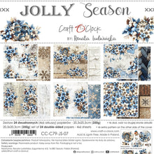 Charger l'image dans la galerie, "Jolly Seasons" - Craft O'Clock Papiers 20x20 Design (CC-C79-JS-07)
